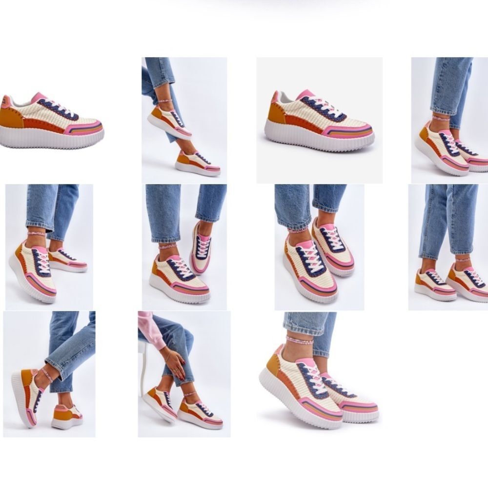 Dirty Laundry Spirited Sneaker Multicolor sz 6.5 Beachy Coastal Vacation NWT - Picture 7 of 7